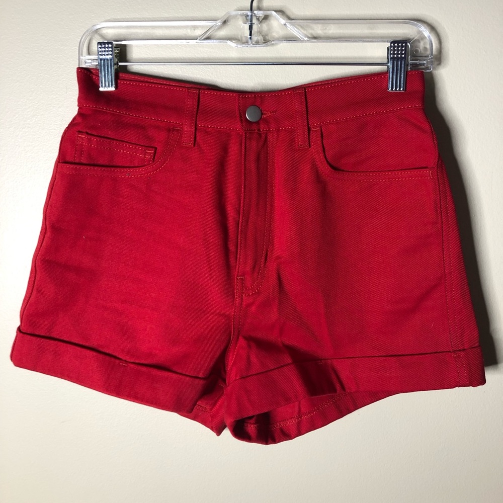 American Apparel High Waist Shorts